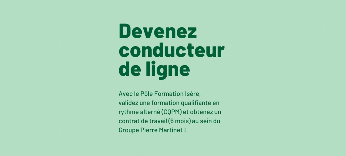 Devenez Conducteur de Ligne !