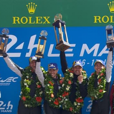 Victoire des 24H du Mans pour Julien Andlauer